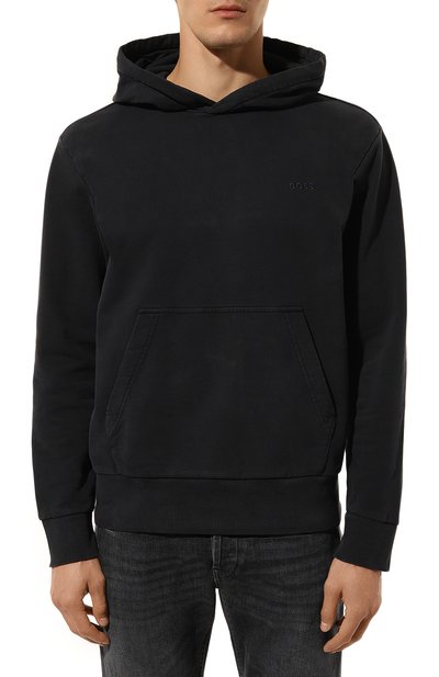 Хлопковое худи BOSS ORANGE, арт. 50523827, фото 3