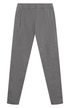 Детская комплект из пуловера и брюк WOOL AND COTTON серого цвета, арт. KRUFP-003 | Фото 4 (Материал внешний: Шерсть; Материал сплава: Проставлено; Драгоценные камни: Проставлено; Рукава: Длинные; Девочки Кросс-КТ: Костюмы-спорт; Ростовка одежда: 5 лет | 110 см, 6 лет | 116 см, 8 лет | 128 см, 10 - 11 лет | 140 - 146см, 13 - 15 лет | 158 см, 24 мес | 92 см)