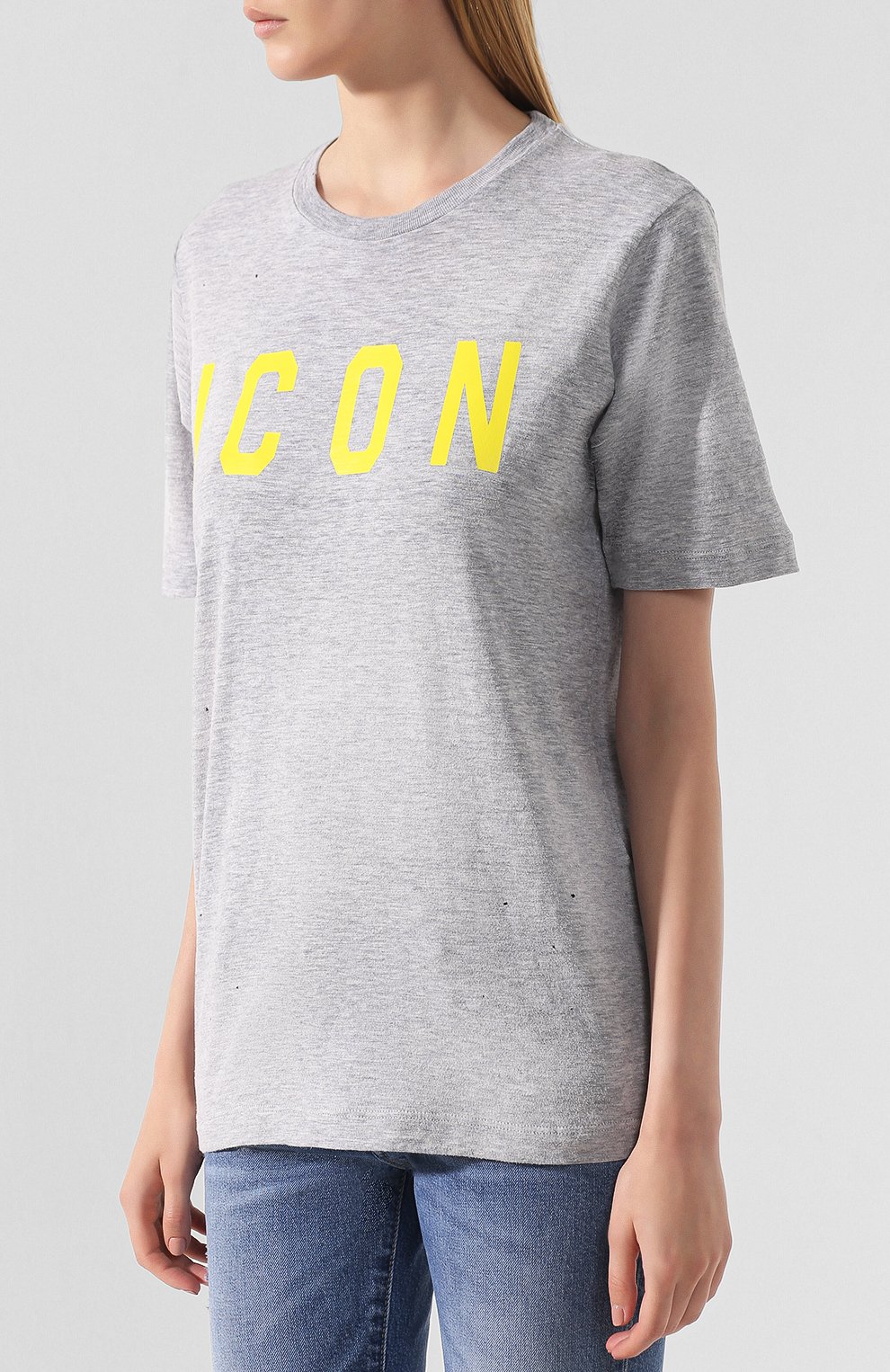 Футболка с перфорированием DSQUARED2, арт. S75GD0041/S22146, фото 3