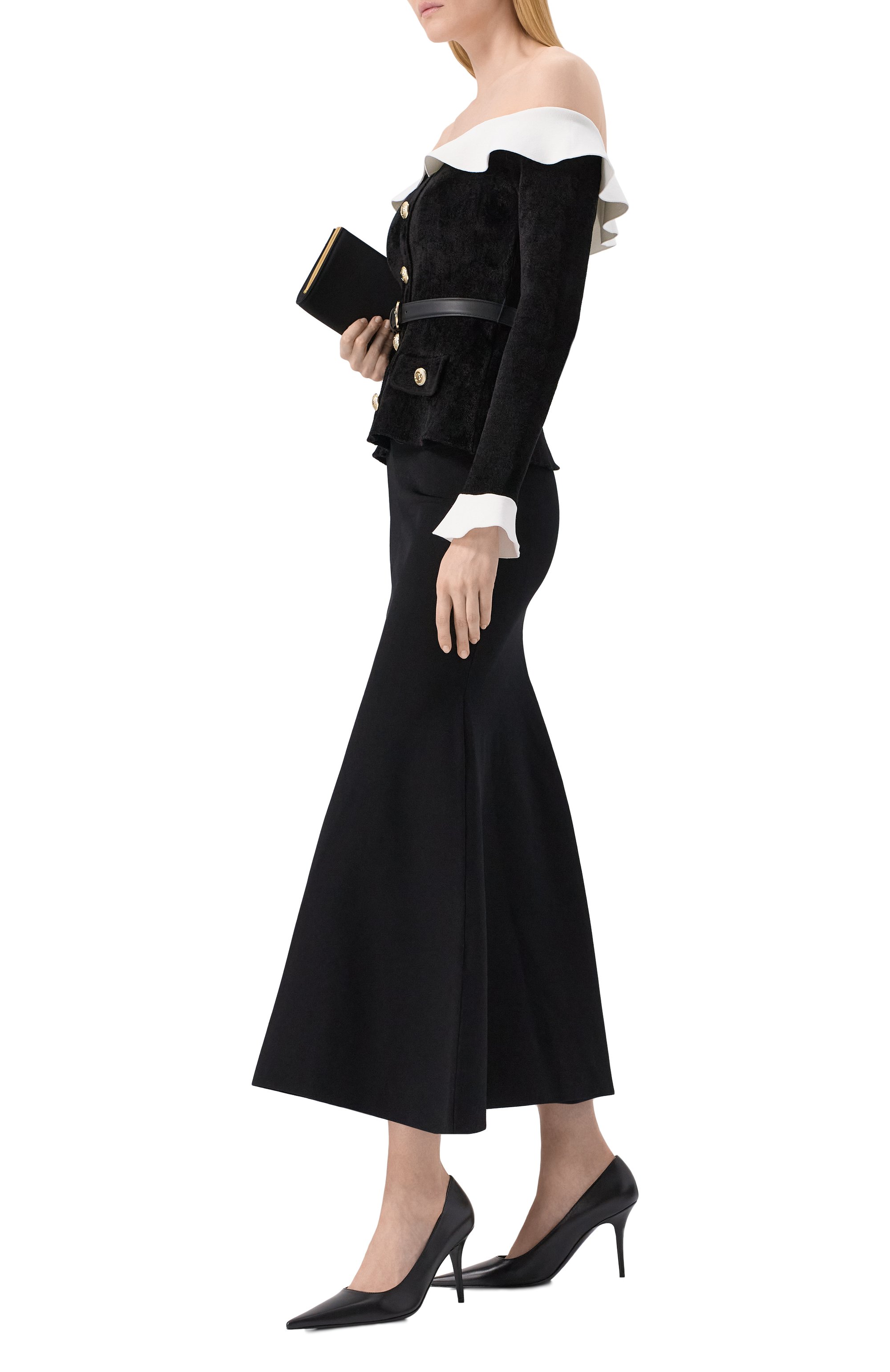 Кожаные туфли barbara 90 AMINA MUADDI, арт. BARBARA PUMP 90, фото 2