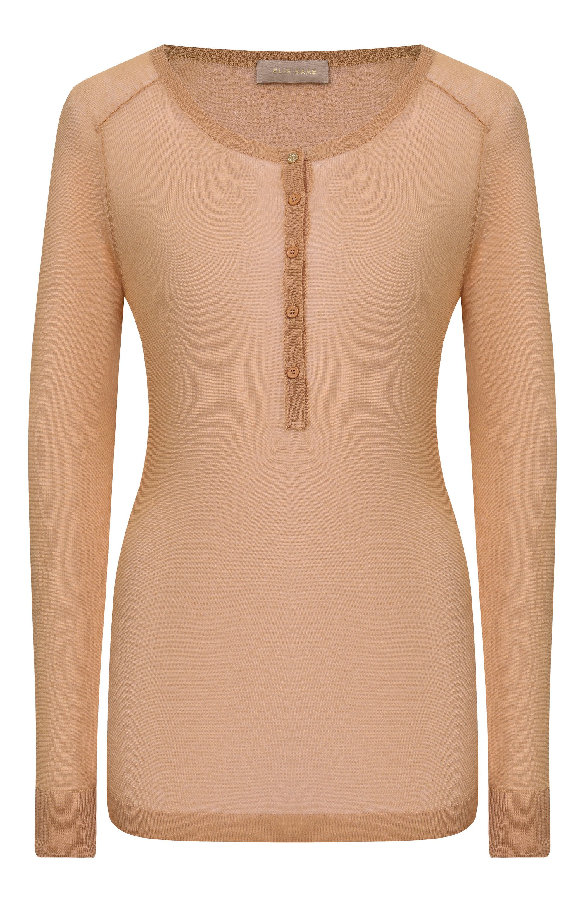 Хлопковый пуловер ELIE SAAB, арт. T0268/CK017, фото 1