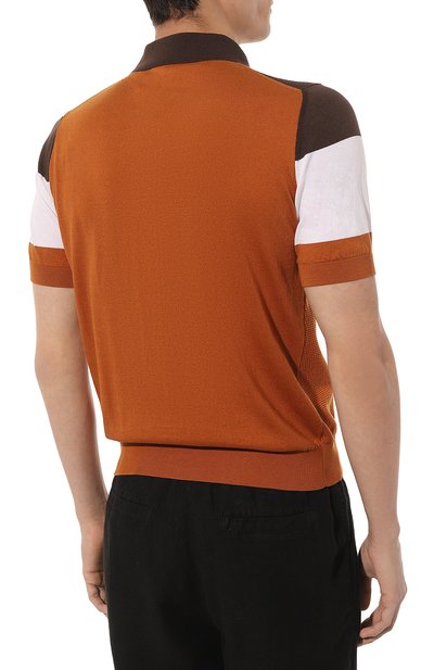 Поло из шелка и хлопка ZILLI, арт. KZP002M0142VH0L00, фото 4