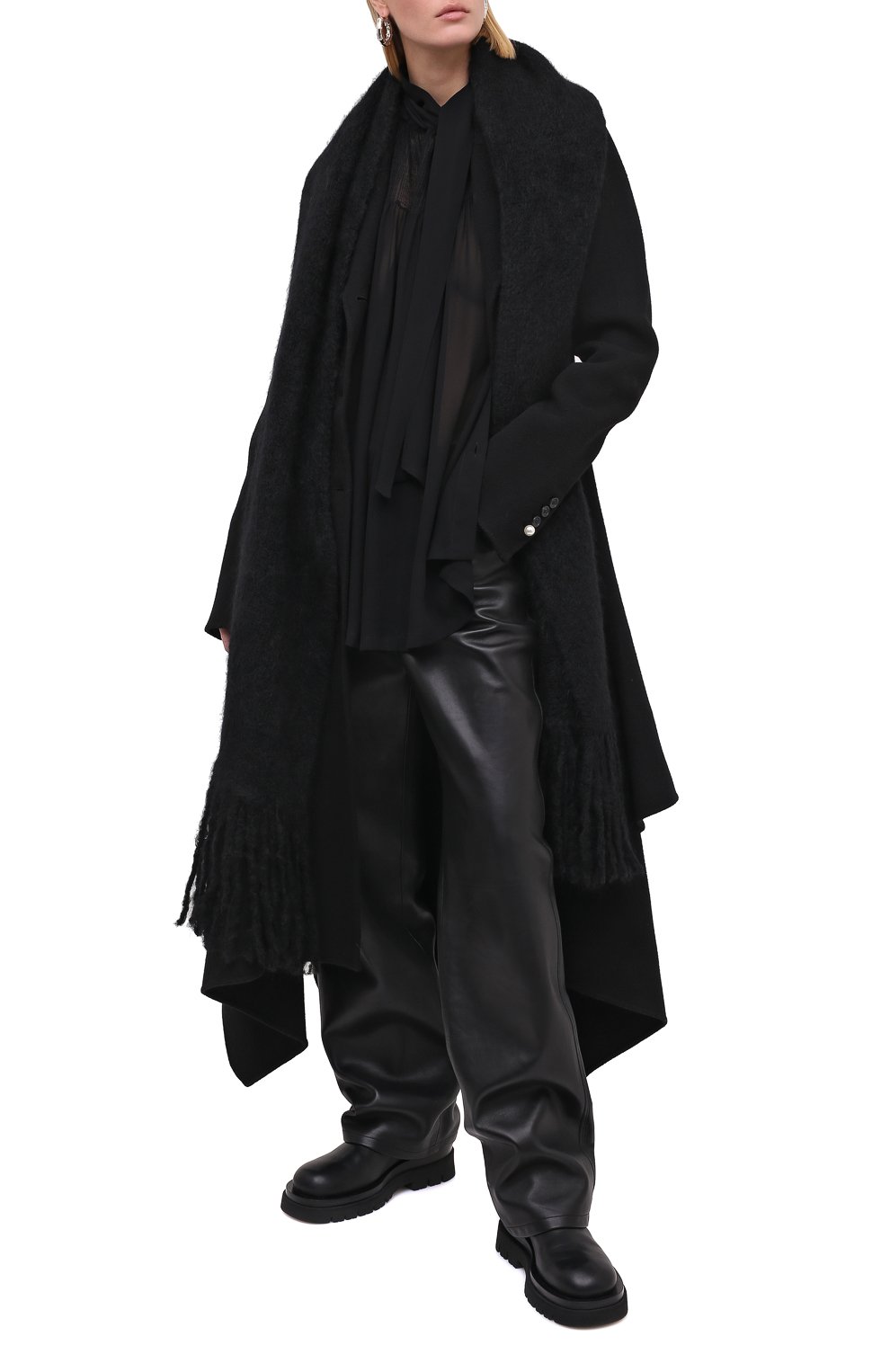 Блузка из вискозы ANN DEMEULEMEESTER, арт. 2002-1810-P-140-099, фото 3
