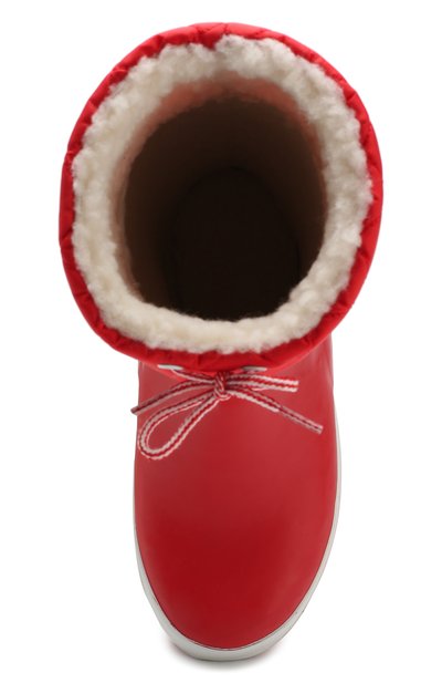Резиновые сапоги с шерстяной отделкой AIGLE, арт. 245384/GIB0ULEE, фото 4