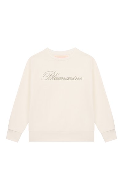Хлопковый свитшот BLUMARINE, арт. BFFE0270/FF016_001