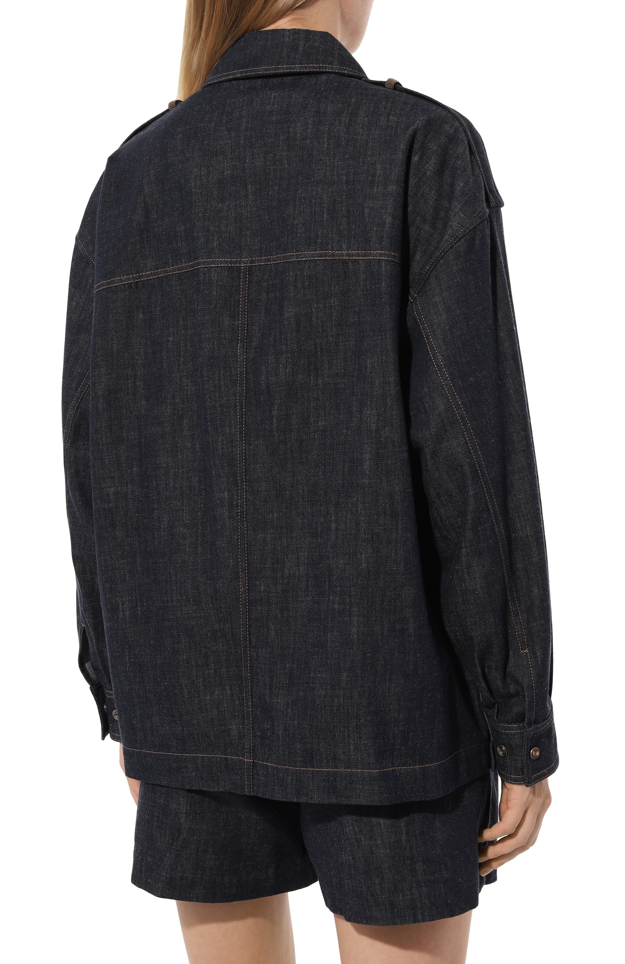 Джинсовая куртка BRUNELLO CUCINELLI, арт. M0F28EL926, фото 4