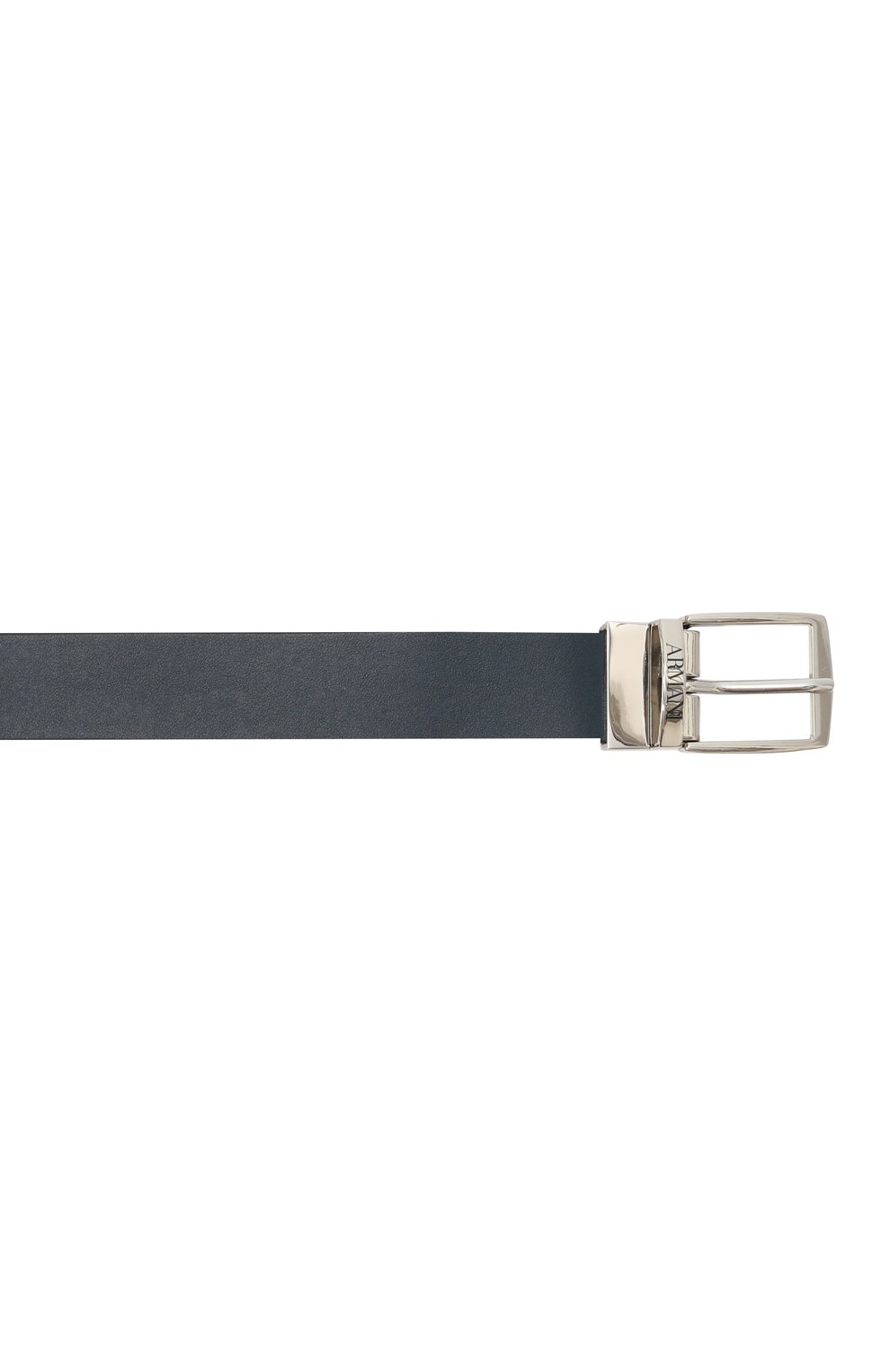 Двусторонний ремень EMPORIO ARMANI темно-синего цвета по цене 9985 руб., арт. 401520/3F560, фото 3 Двусторонний ремень EMPORIO ARMANI, арт. 401520/3F560, фото 3
