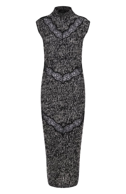 Платье из шерсти и кашемира Giambattista Valli 25FWPVCM0M19/15WCA Серый 25FWPVCM0M19/15WCA