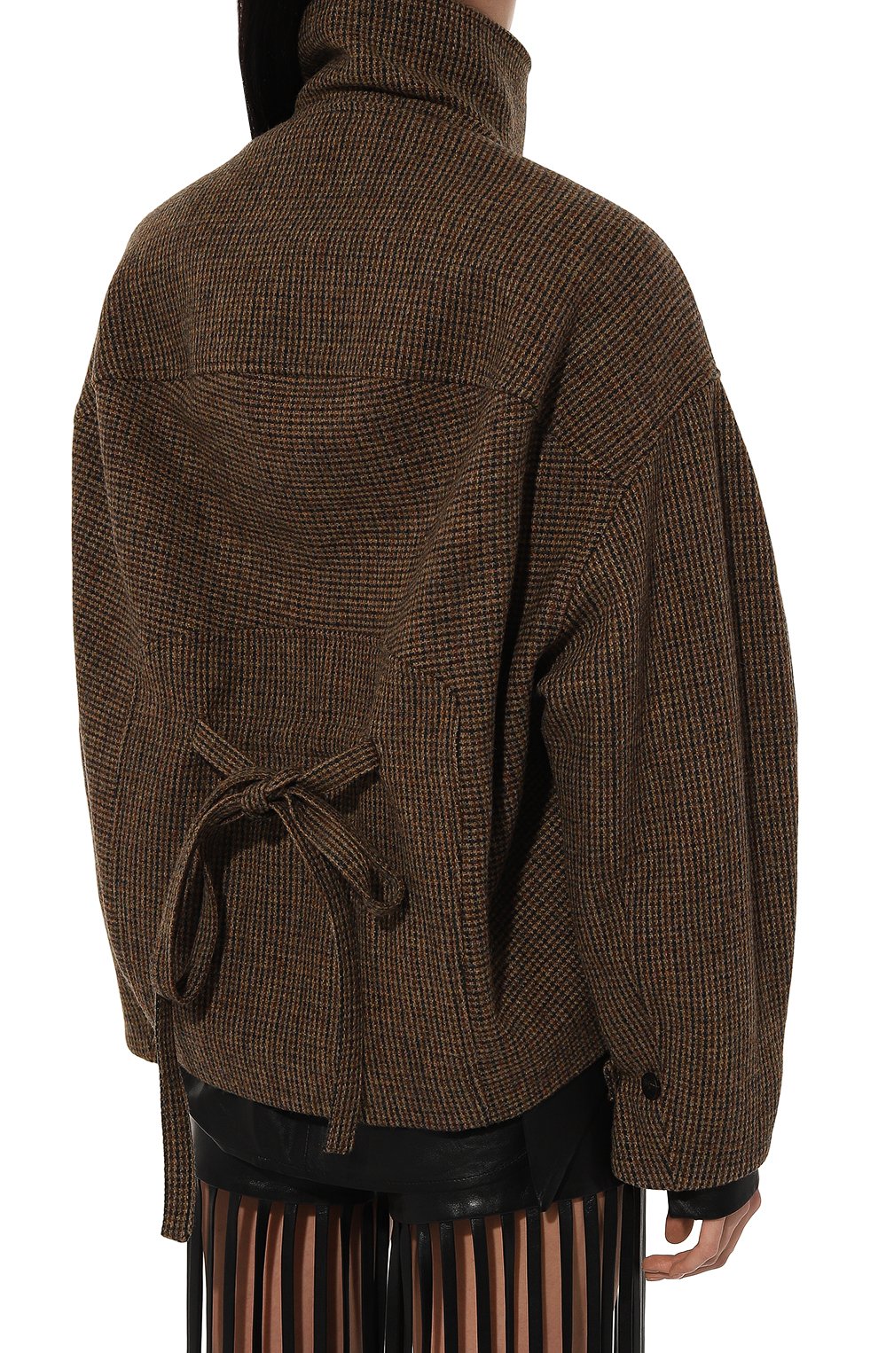 Шерстяное полупальто LE17SEPTEMBRE, арт. LS2479JK004EBR, фото 4