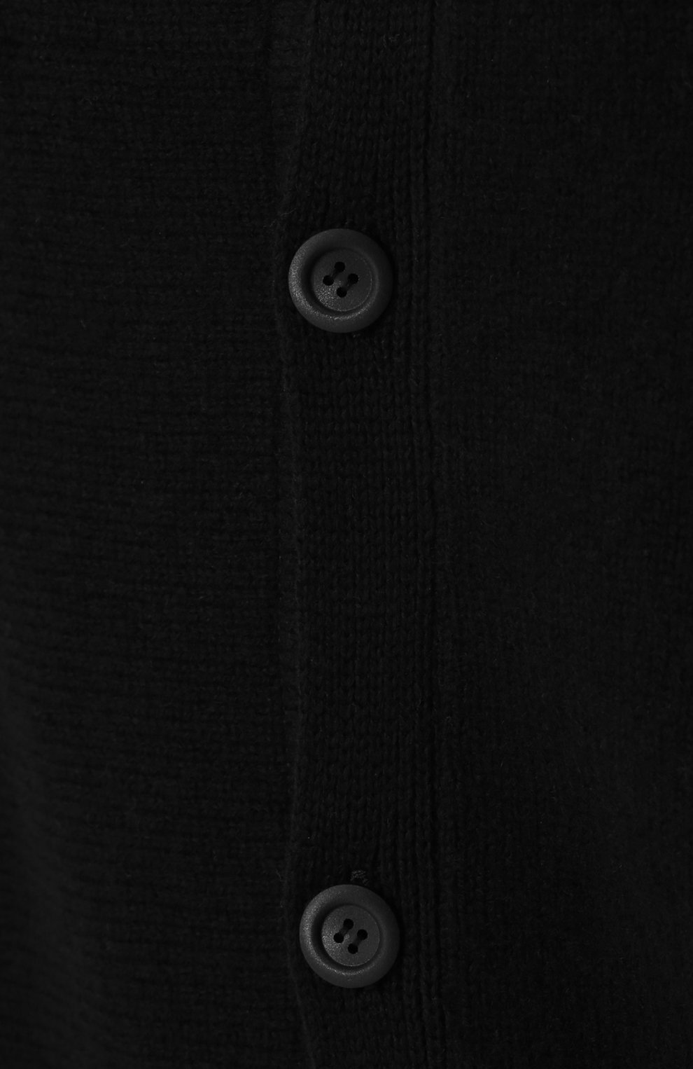 Шерстяной кардиган YOHJI YAMAMOTO черного цвета по цене 63850 руб., арт. YQ-K80-146, фото 5 Шерстяной кардиган YOHJI YAMAMOTO, арт. YQ-K80-146, фото 5