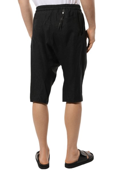 Льняные шорты 139DEC, арт. SH334-BK, фото 4