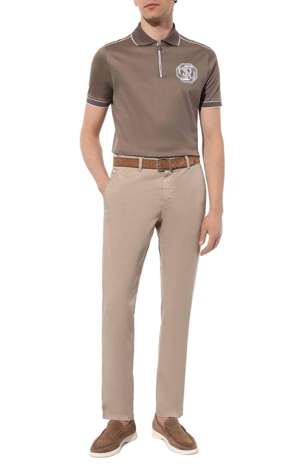 Хлопковое поло STEFANO RICCI, арт. K111031P31/T24152, фото 2