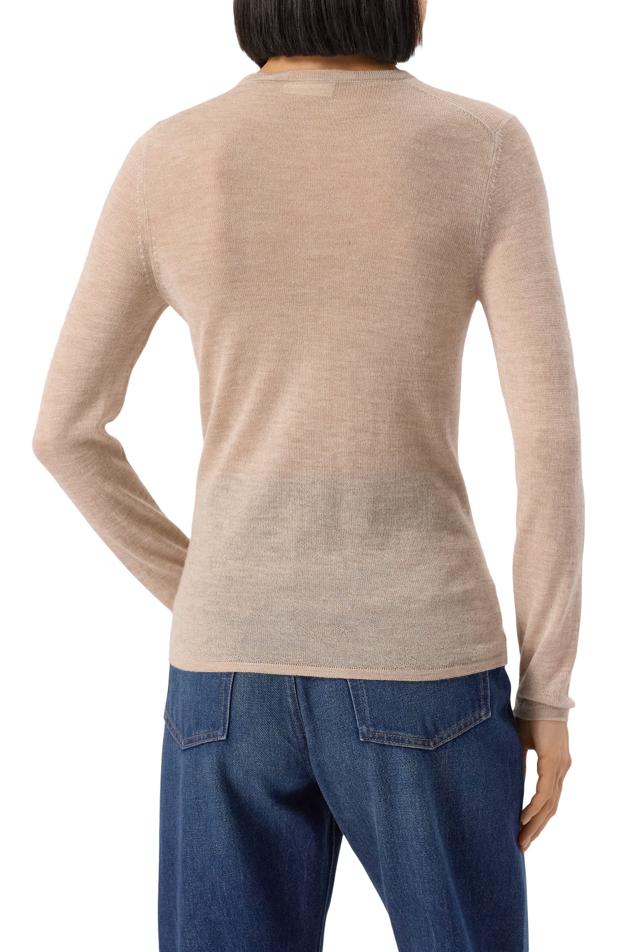 Шелковый пуловер MVST, арт. WF56-191-01MU, фото 4