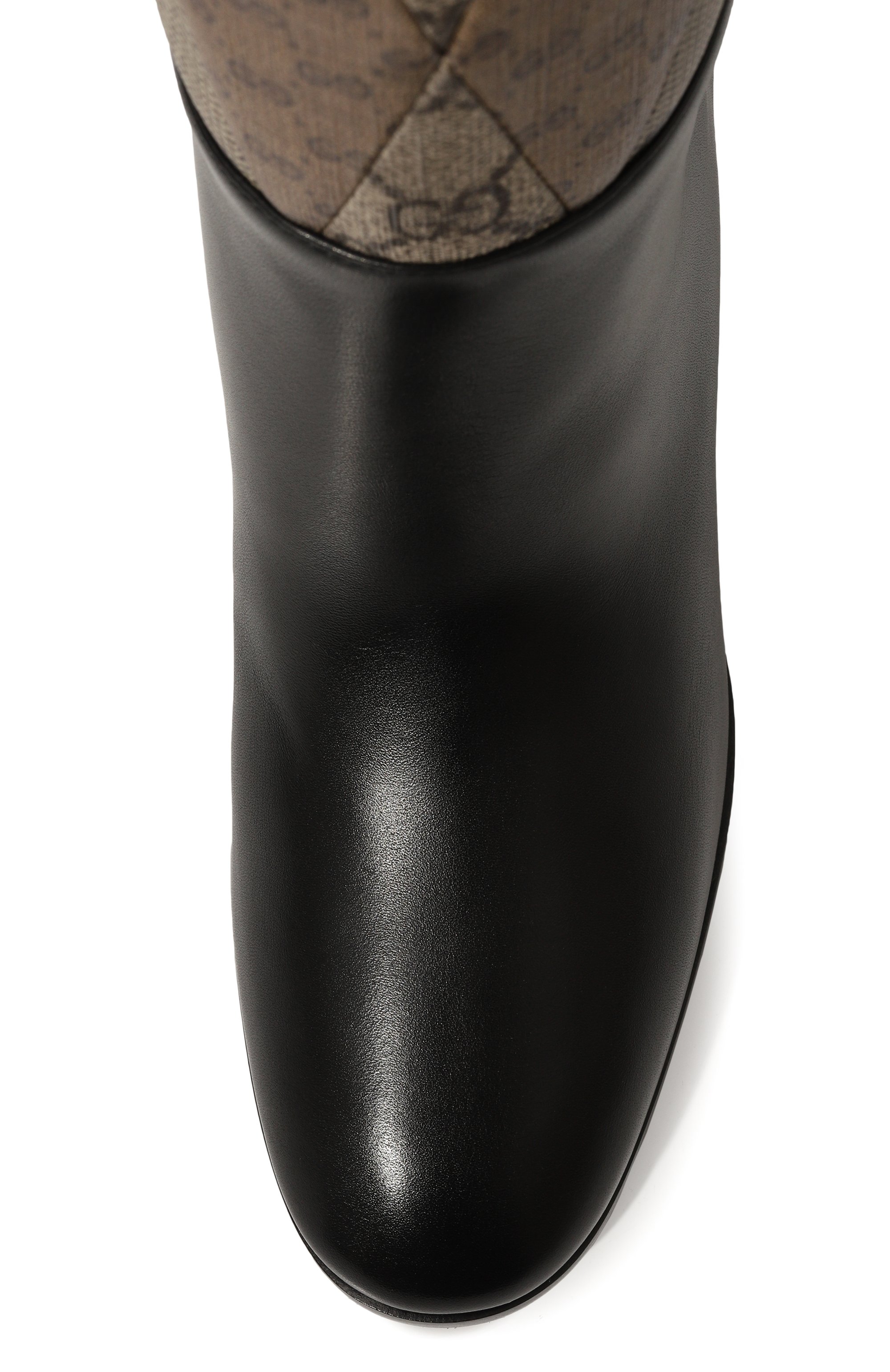 Кожаные сапоги blondie GUCCI, арт. 718258/AABAJ, фото 6