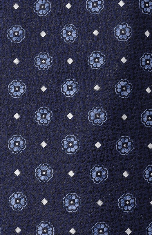 Шелковый галстук Canali 18/HJ04420 Синий  18/HJ04420 Фото 4