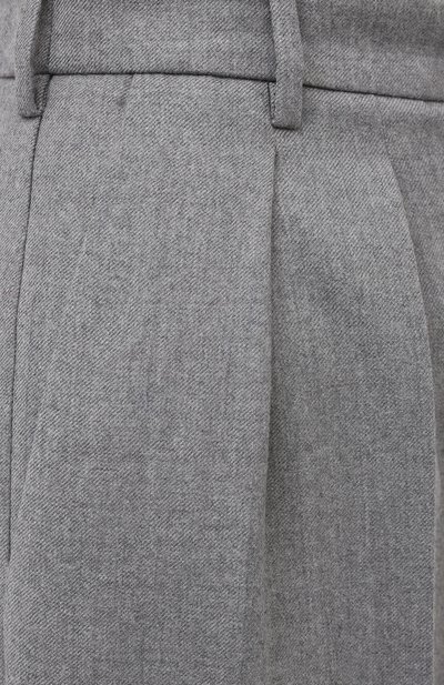 Шерстяные кюлоты SAINT LAURENT, арт. 637572/Y8B57, фото 5