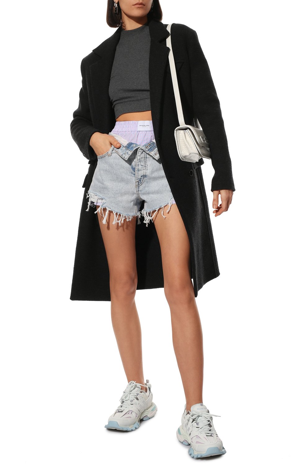 Джинсовые шорты ALEXANDER WANG, арт. 4DC2224087, фото 2