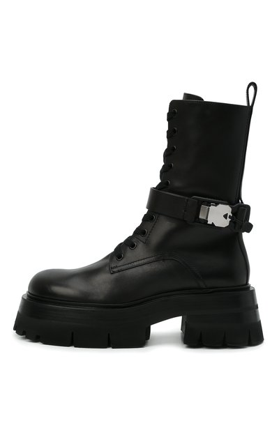 Кожаные ботинки VERSACE, арт. 1000822/1A00633, фото 3