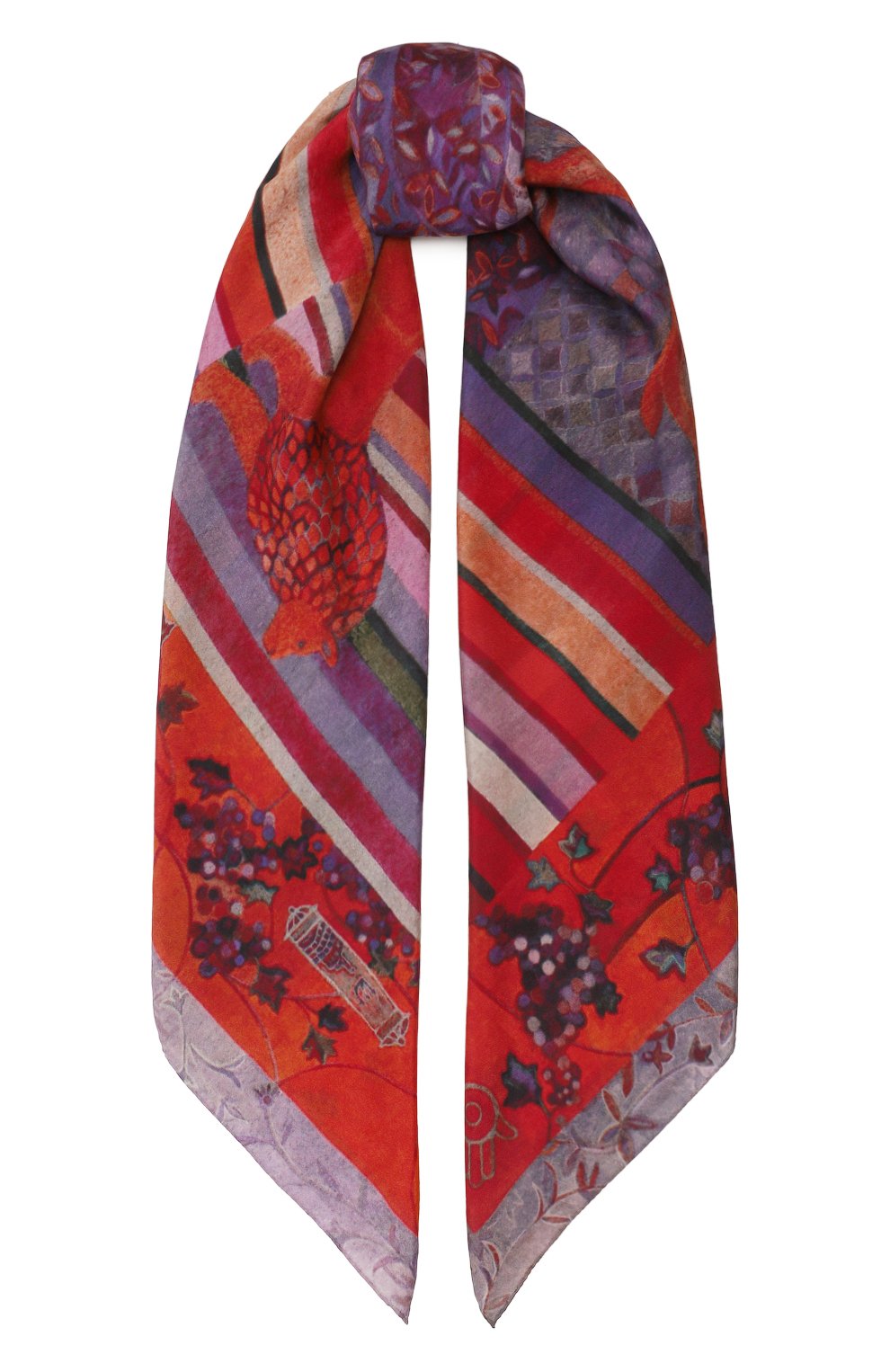 Шелковый платок сефарды GOURJI, арт. T24SEF7R, фото 1