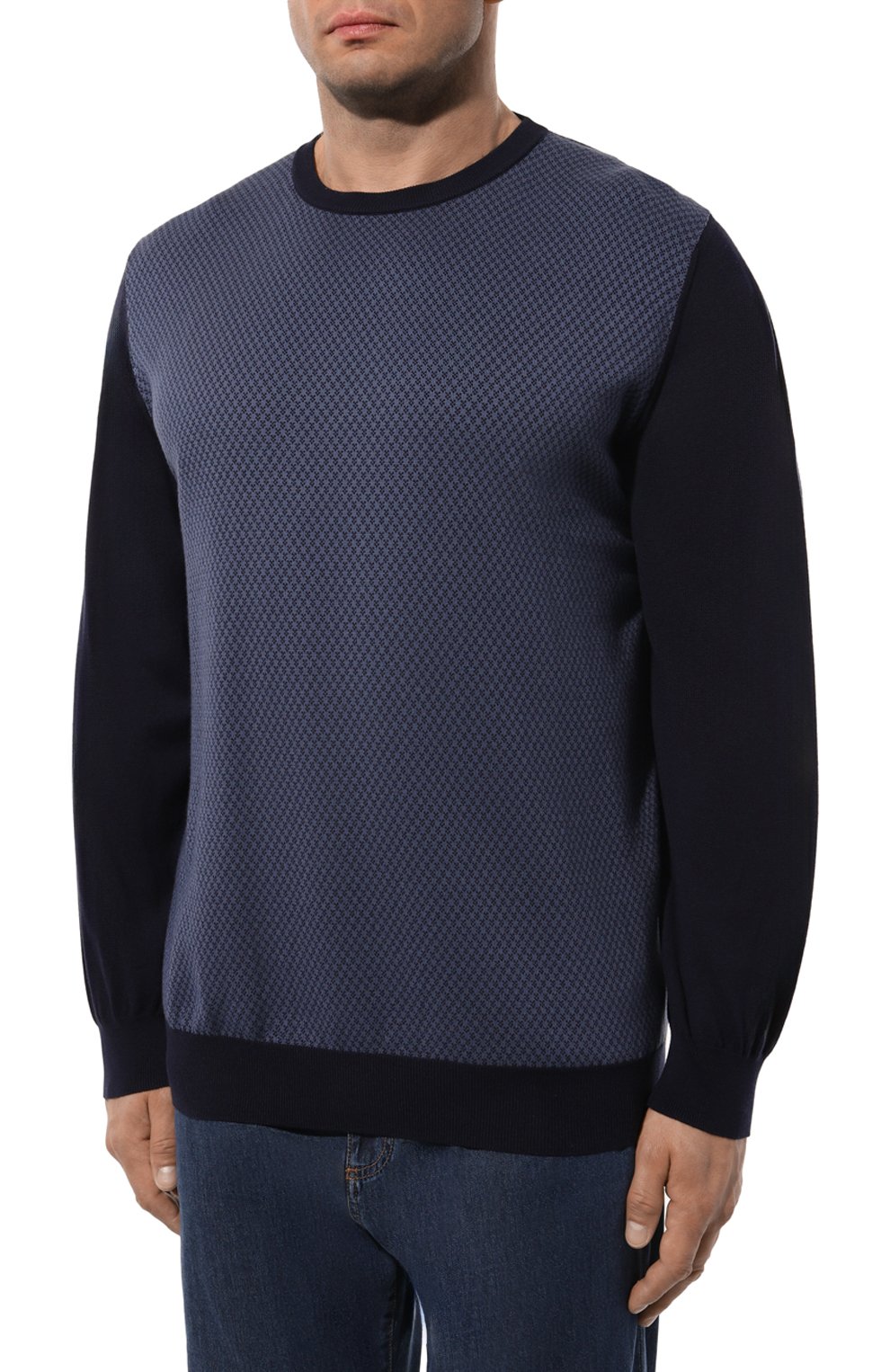 Хлопковый джемпер CANALI, арт. C0012B/MK02060, фото 3