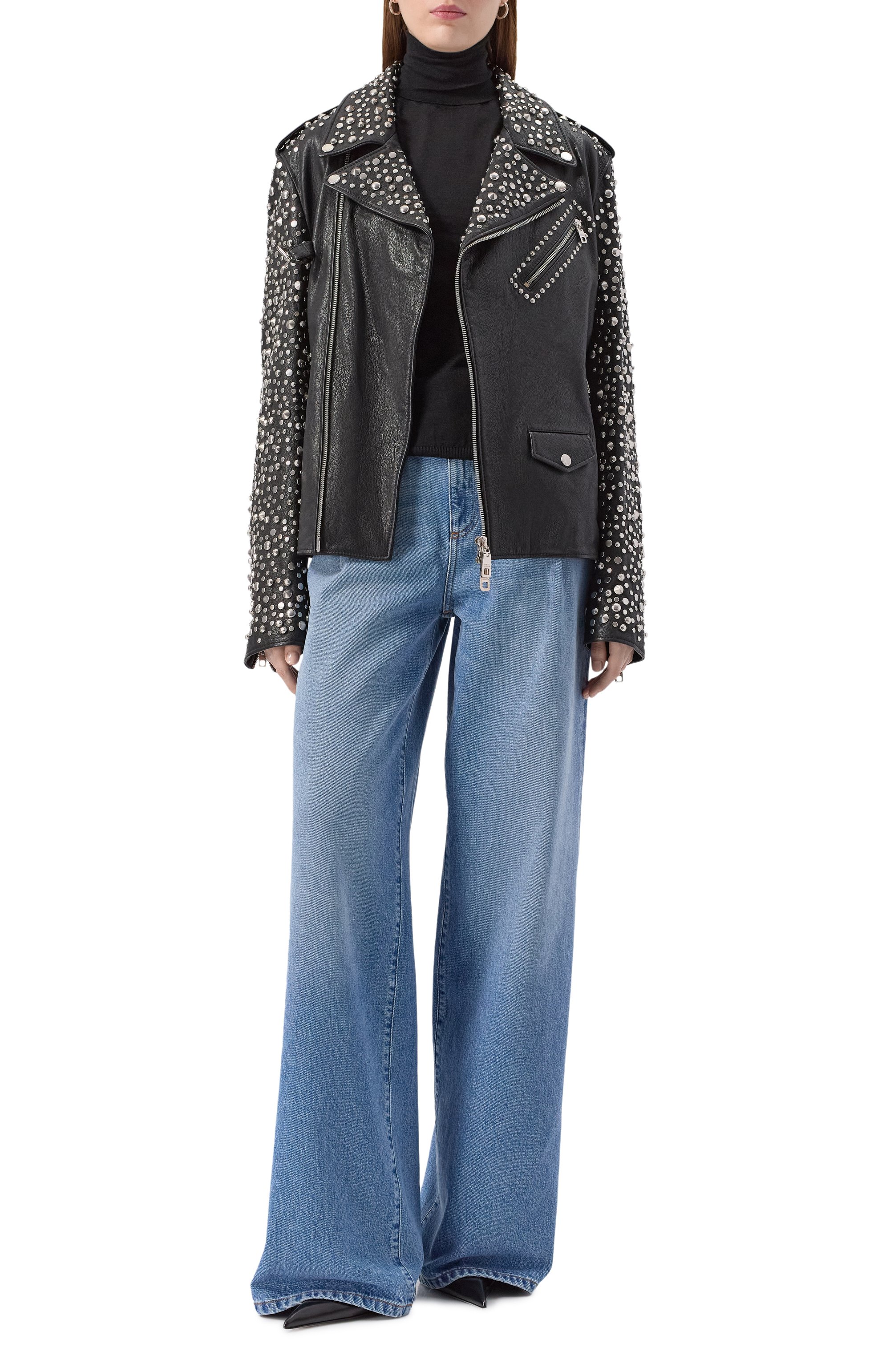 Кожаная куртка DOLCE & GABBANA, арт. F9N00L/HULEQ, фото 2