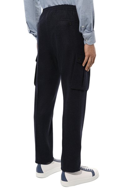 Шерстяные брюки-карго CORNELIANI, арт. 924L14-3818801, фото 4