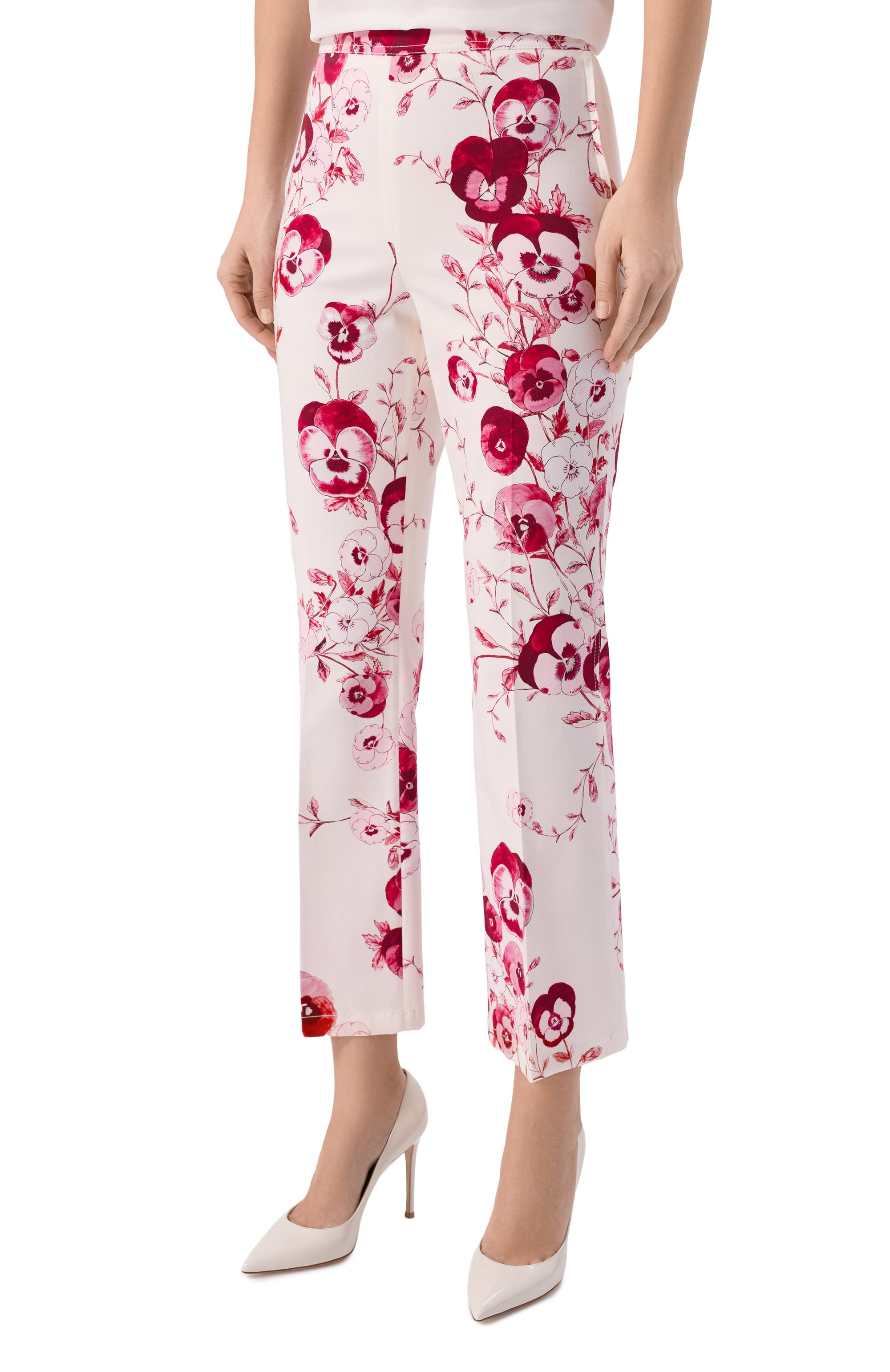 Хлопковые брюки GIAMBATTISTA VALLI, арт. 26SSPVCA3107/34PRI, фото 3