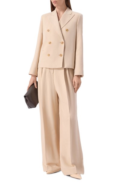 Жакет из вискозы и льна WEEKEND MAX MARA, арт. WEDNEMBI, фото 2