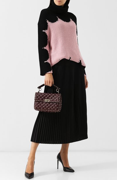 Сумка rockstud spike medium VALENTINO, арт. QW2B0122/NAP, фото 2