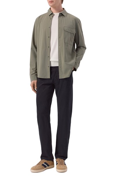 Замшевые кеды retro crest BALLY, арт. MSK0F7/SU013, фото 2