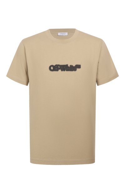 Мужская хлопковая футболка OFF-WHITE, арт. 0MAA027S25JER00B