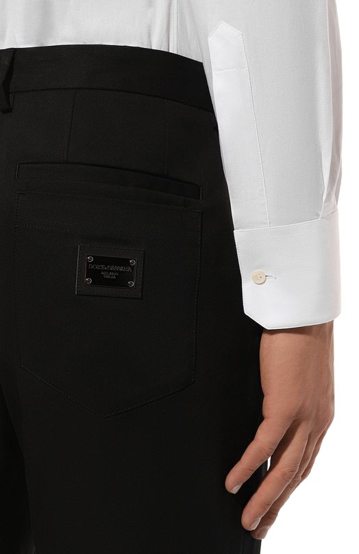 Хлопковая сорочка Dolce & Gabbana G5EJ0T/GG826 Белый  G5EJ0T/GG826 Фото 6