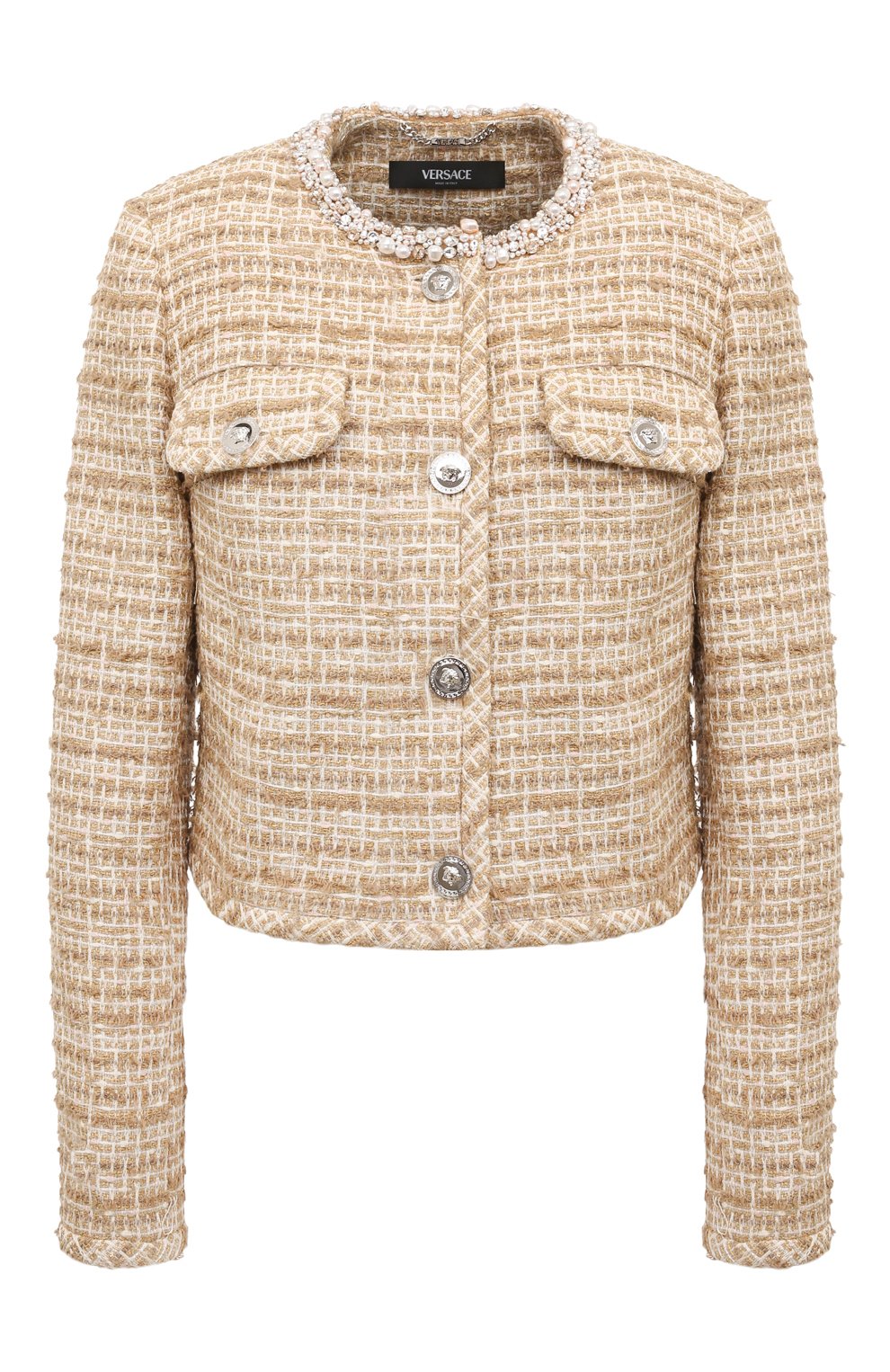 Твидовый жакет VERSACE, арт. 1016169/1A11480, фо�то 1