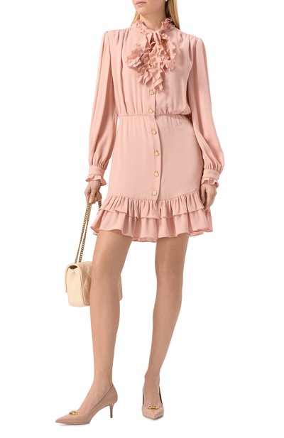 Шелковое платье VALENTINO, арт. 6B3VAF031MH, фото 2