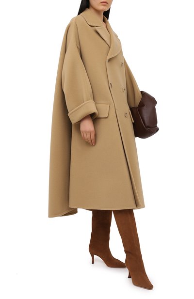 Замшевые сапоги stevie 42 BY FAR, арт. 20CRSVIDBRU, фото 2