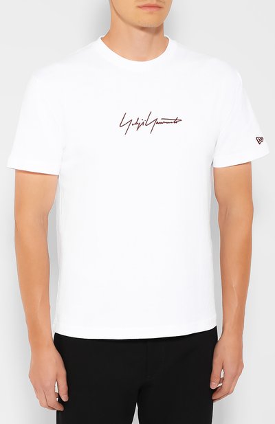 Хлопковая футболка YOHJI YAMAMOTO, арт. HC-T96-076, фото 3