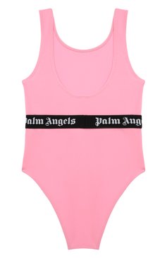 Детского слитный купальник PALM ANGELS светло-розового цвета, арт. PGFC002C99JER001 | Фото 2 (Нос: Не проставлено; Материал внешний: Синтетический материал; Материал сплава: Проставлено; Девочки Кросс-КТ: Купальники-пляж; Принт: Без принта; Ростовка одежда: 6 лет | 116 см, 8 лет | 128 см, 10 - 11 лет | 140 - 146см, 12 лет | 152 см, 4 года | 104 см)