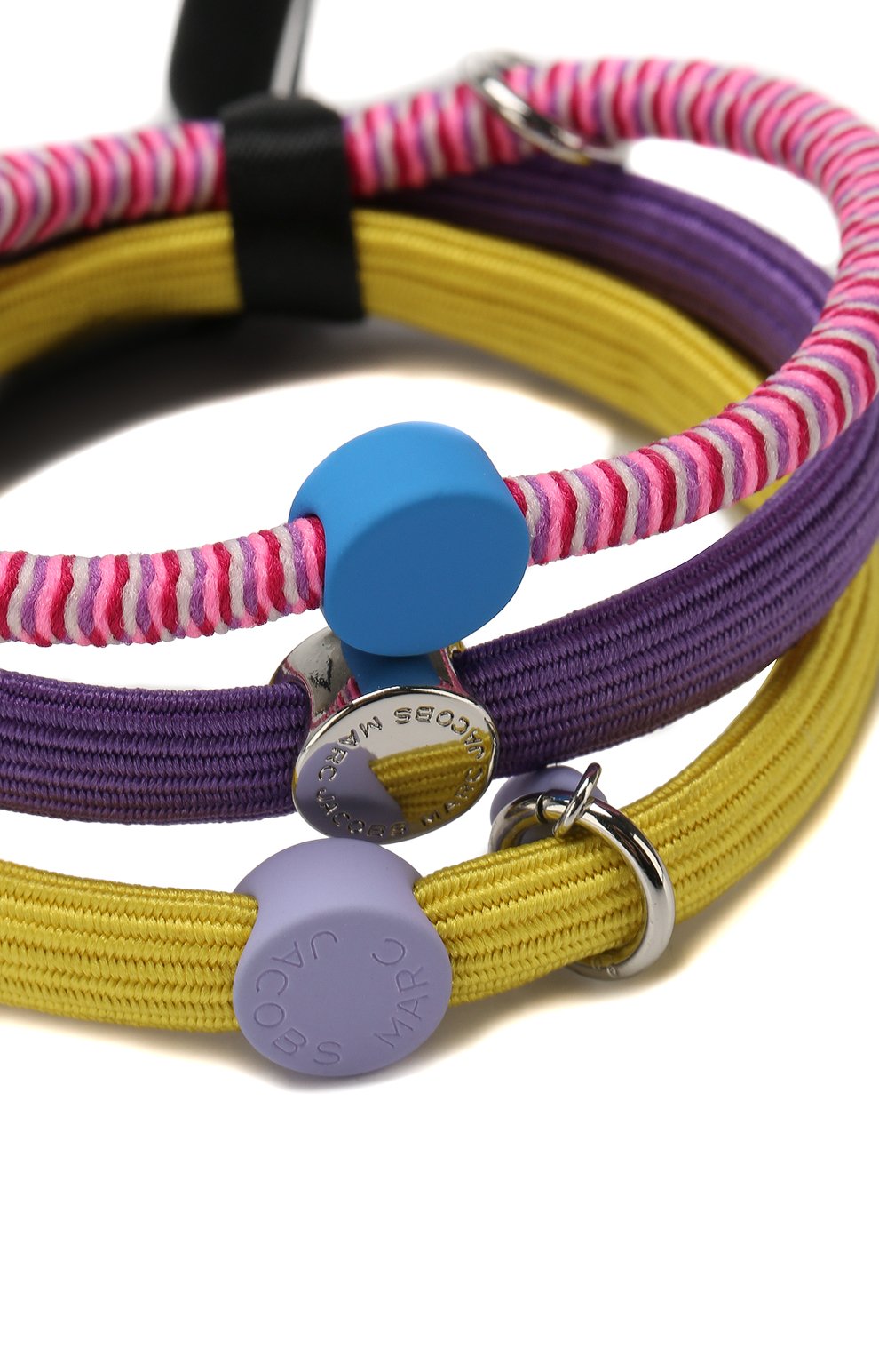 Набор резинок для волос MARC JACOBS (THE) желтого цвета по цене 6270 руб., арт. M0014629, фото 2 Набор резинок для волос MARC JACOBS (THE), арт. M0014629, фото 2