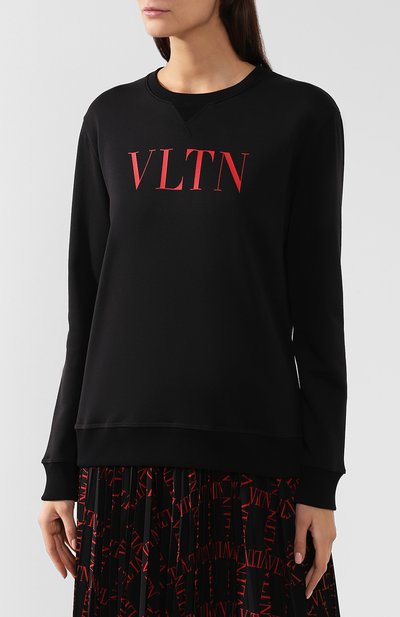 Хлопковый свитшот VALENTINO, арт. SB3MF01T4TV, фото 3