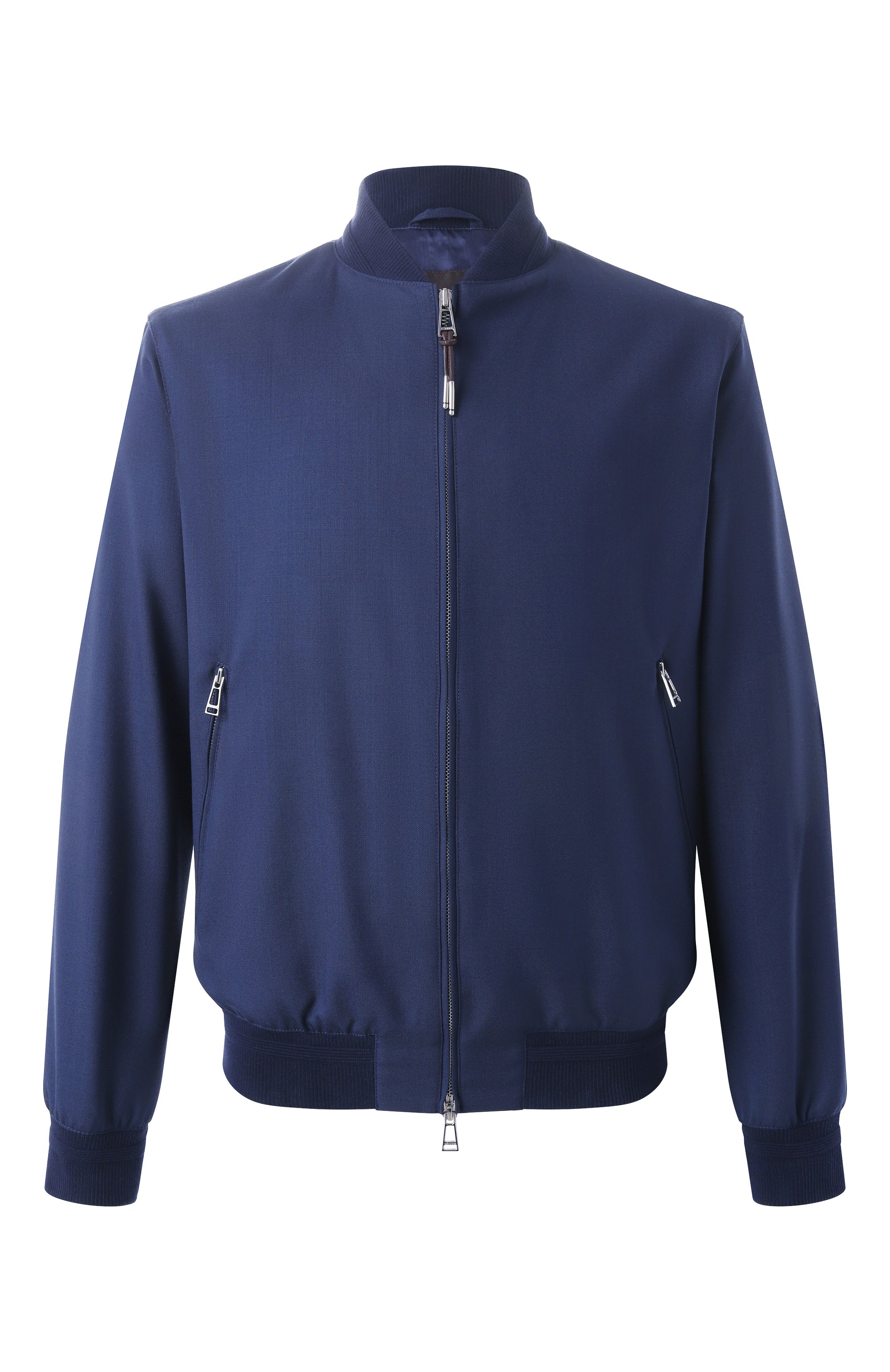 Шерстяной бомбер WINDSOR темно-синего цвета по цене 86200 руб., арт. 13 CARPIN0 10016311/30045111, фото 1 Шерстяной бомбер WINDSOR, арт. 13 CARPIN0 10016311/30045111, фото 1