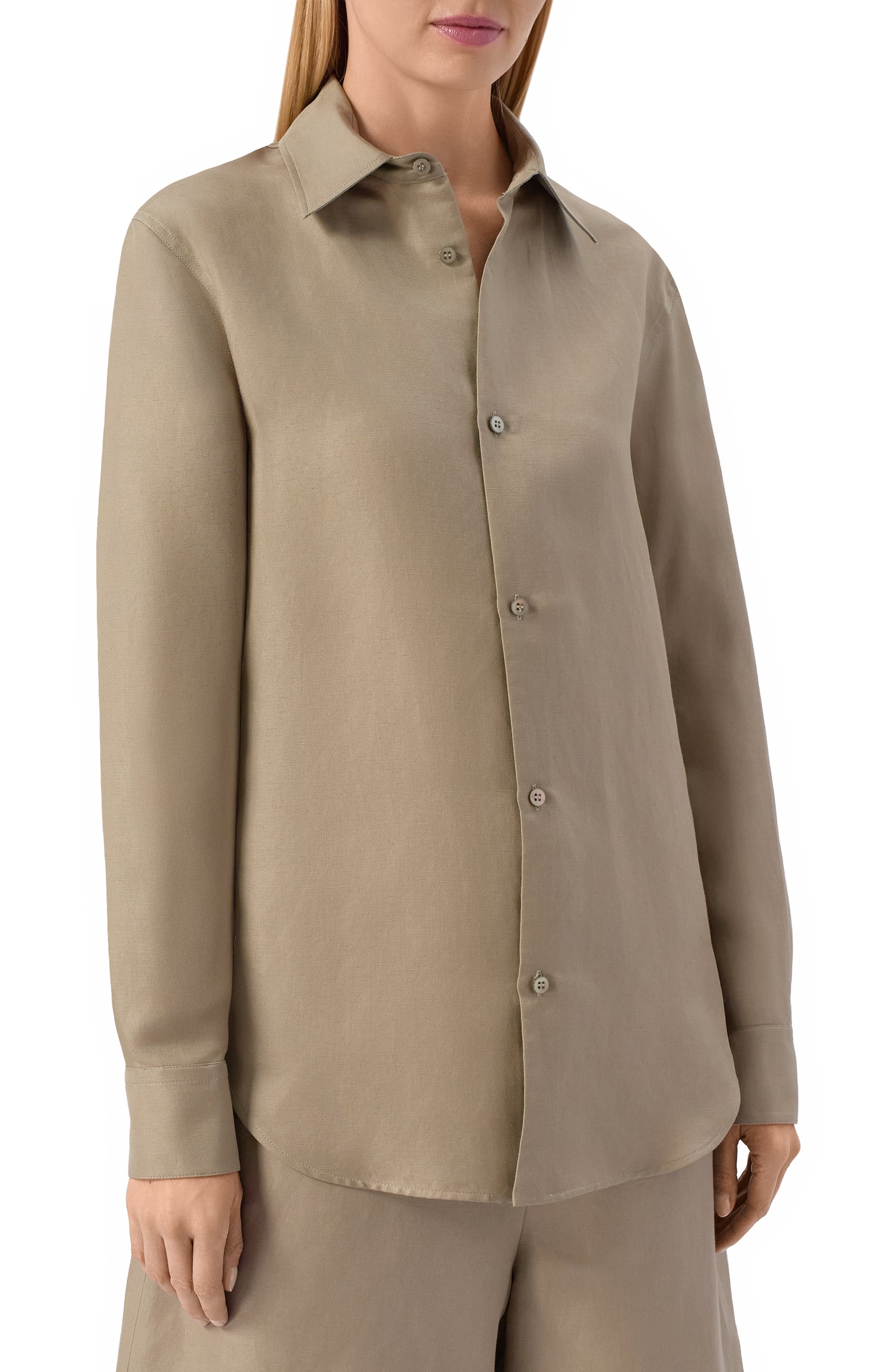  Рубашка изо льна и шелка MVST, арт. M26.2PW.B013/F123 LIN0 SETA, фото 3