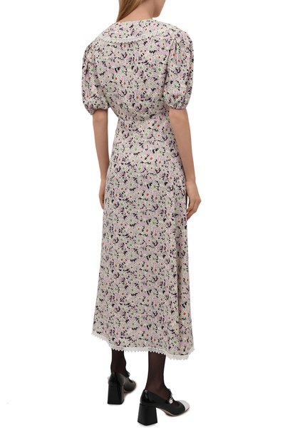 Платье из вискозы MIU MIU, арт. MF4364-1ZP6-F0BDK, фото 4