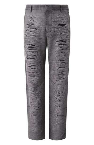 Мужские брюки из хлопка и вискозы p-boix DIESEL, арт. A18012/0DEBQ