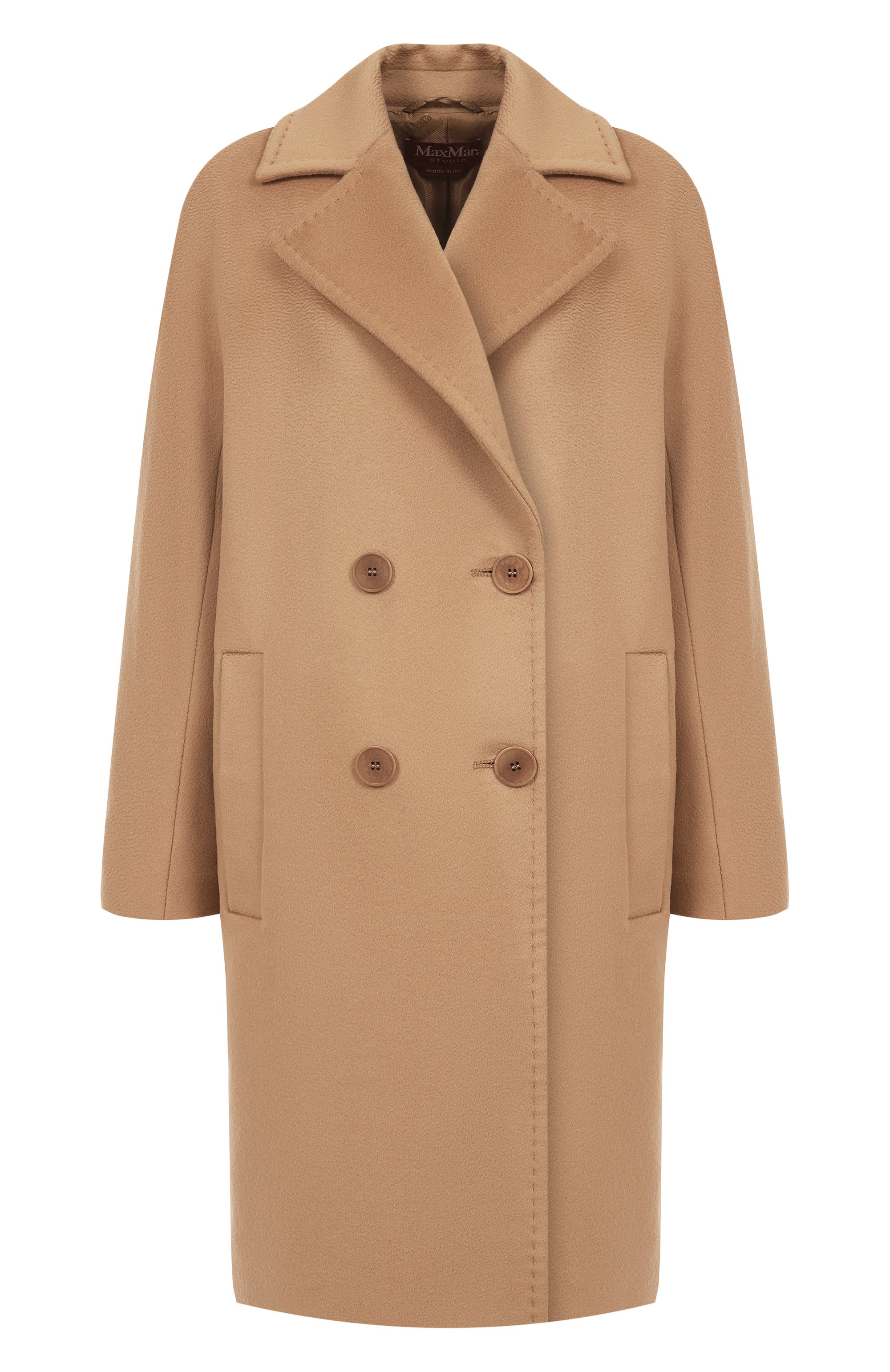 Шерстяное пальто MAX MARA STUDIO, арт. AGENDA, фото 1