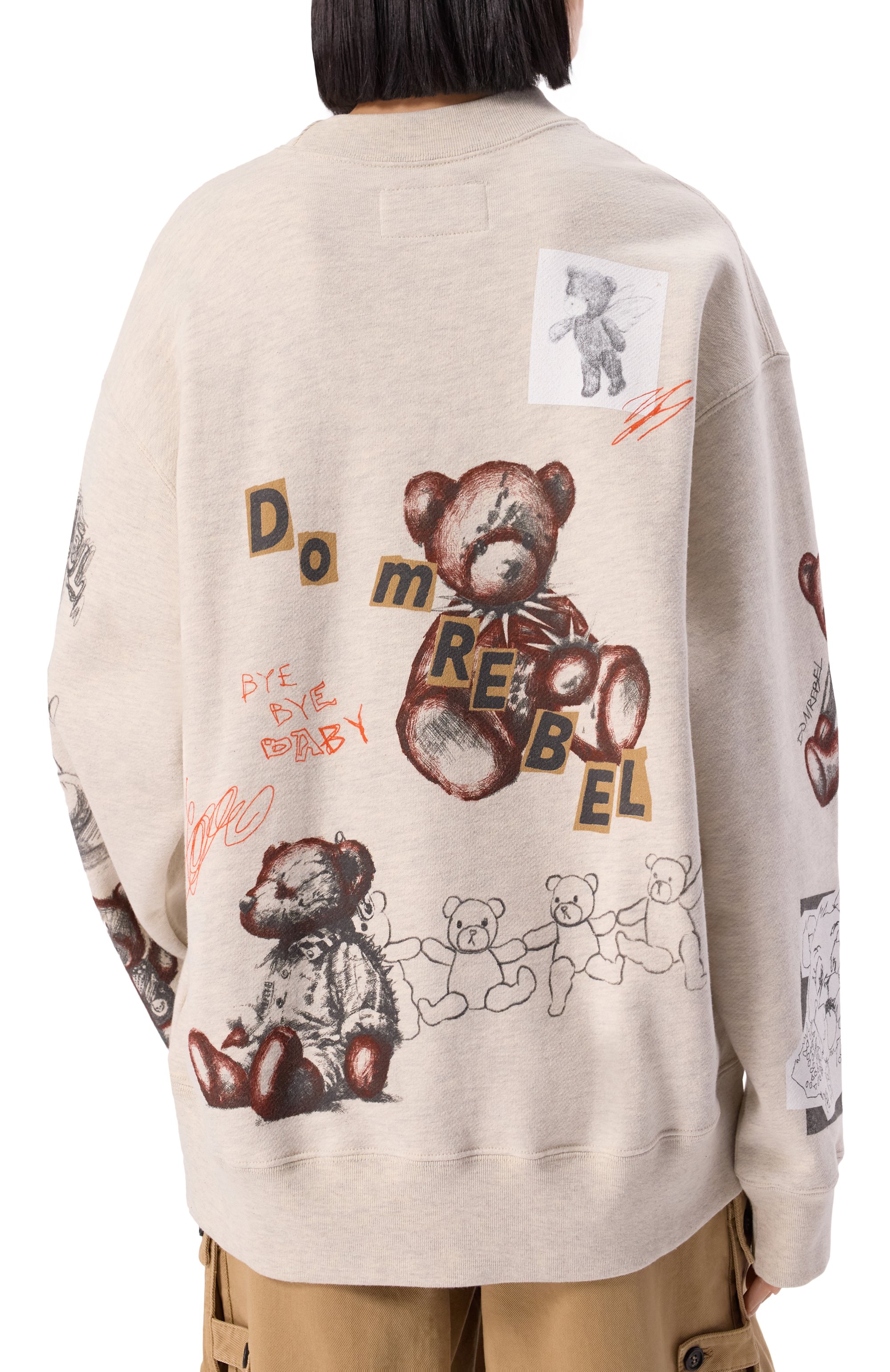 Хлопковый свитшот DOMREBEL, арт. STUFFY SWEATSHIRT, фото 4