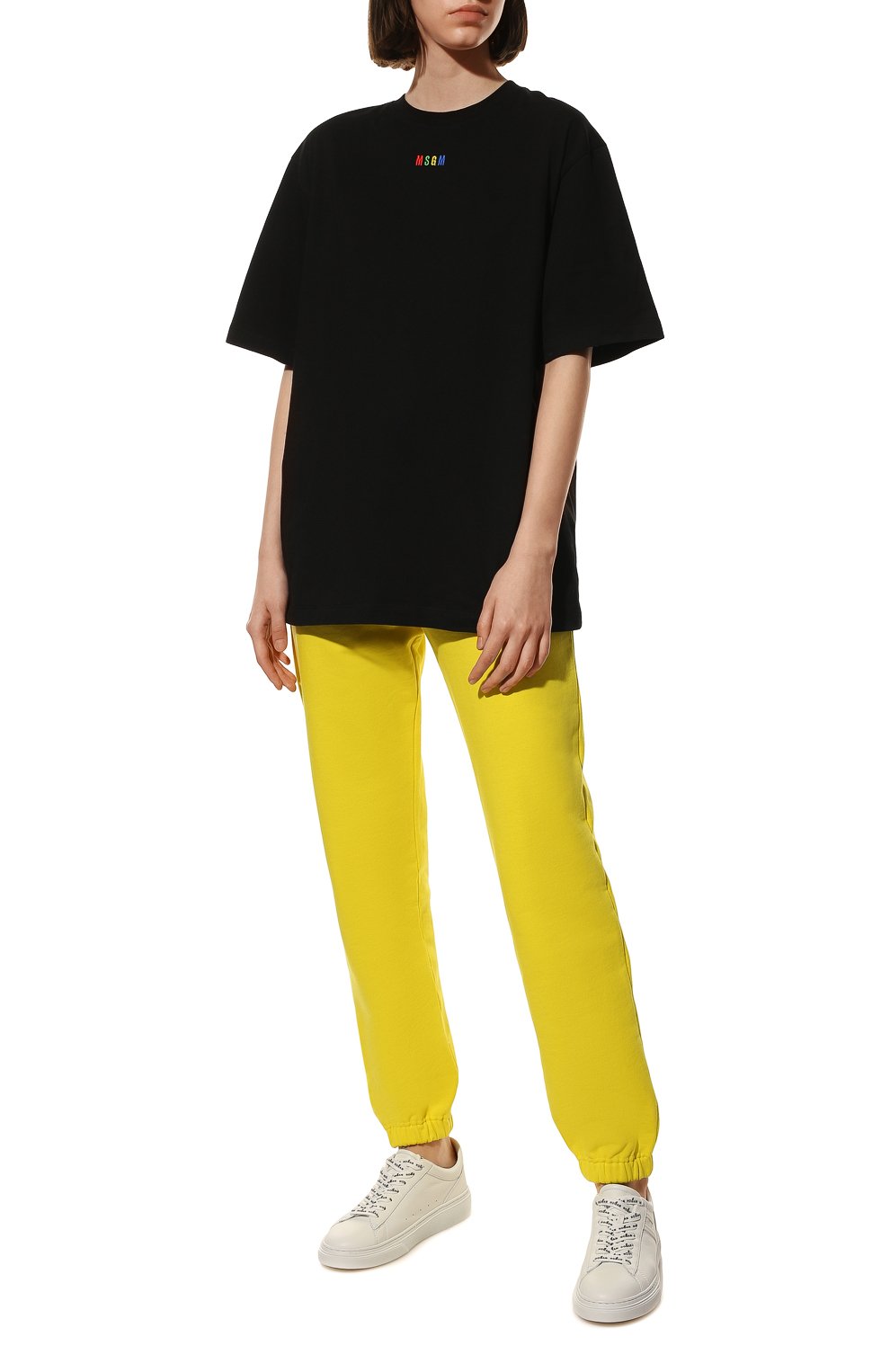 Хлопковая футболка MSGM, арт. 3241MDM101 227298, фото 2