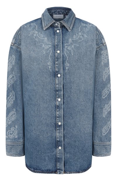 Женская джинсовая рубашка OFF-WHITE, арт. 2FB00664T