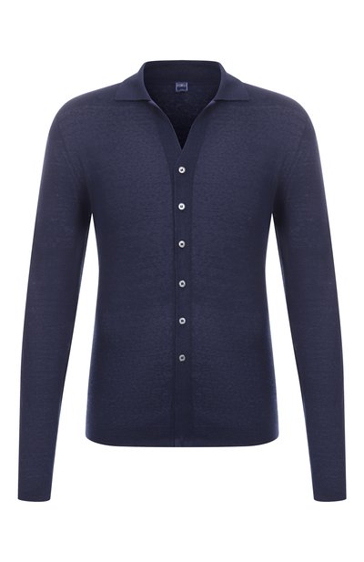 Мужская рубашка изо льна и кашемира FEDELI, арт. 8UE05802