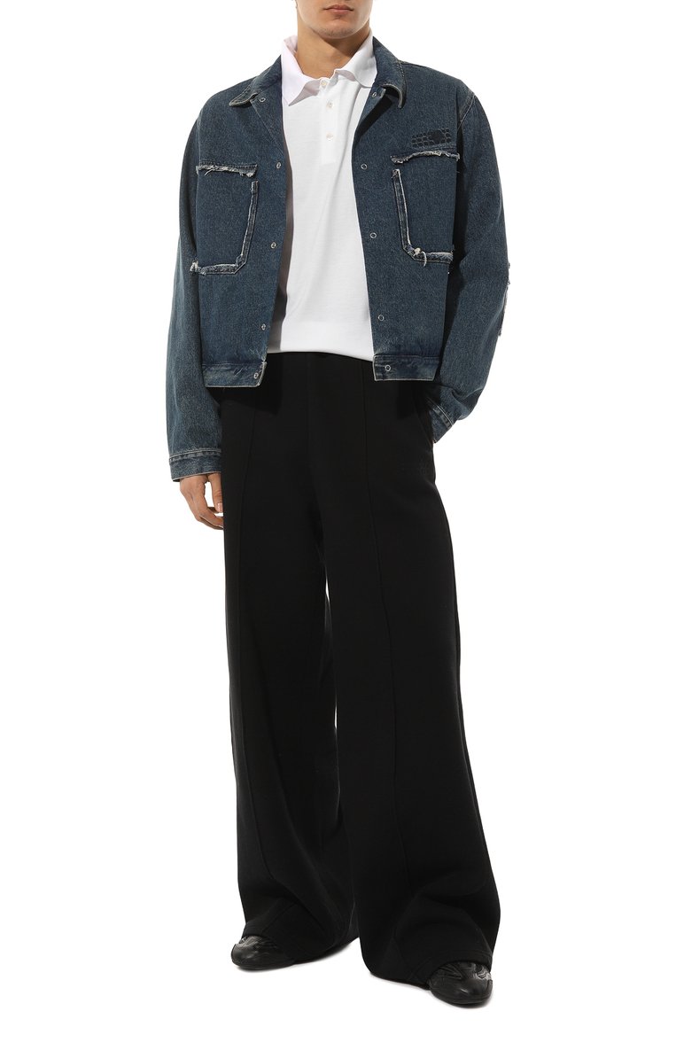 Хлопковое поло PALM ANGELS, арт. PMGB012F23FAB0010110, фото 2