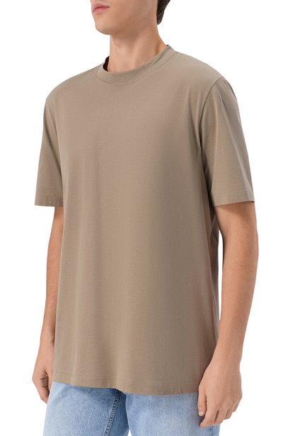 Хлопковая футболка BRUNELLO CUCINELLI, арт. M0B131308, фото 3